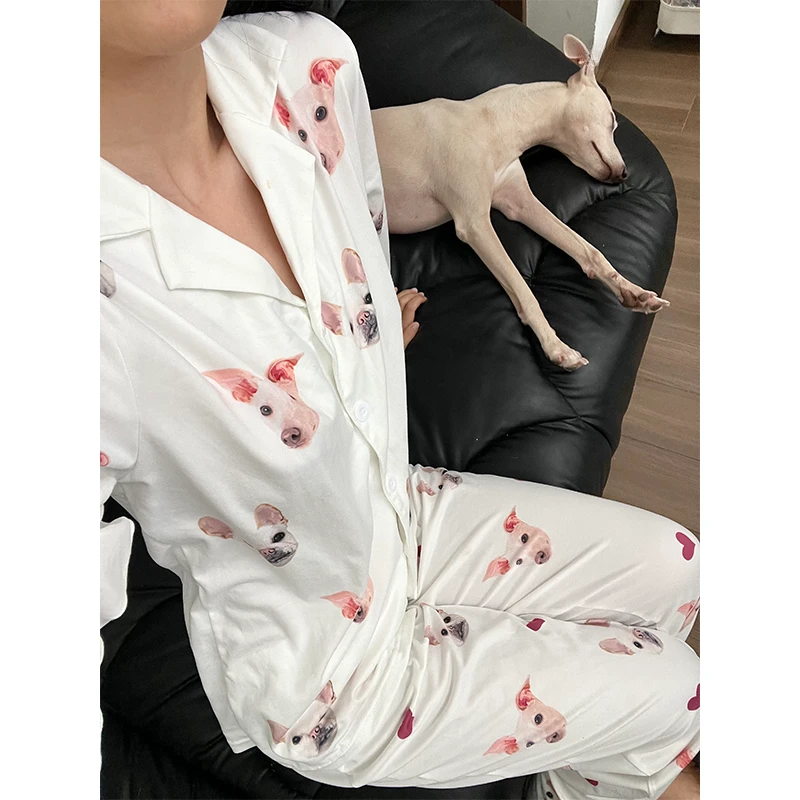 Pyjamas nach Maß mit Haustierporträt