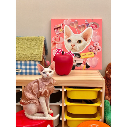 Art personnalisé de portrait d'animal domestique - A
