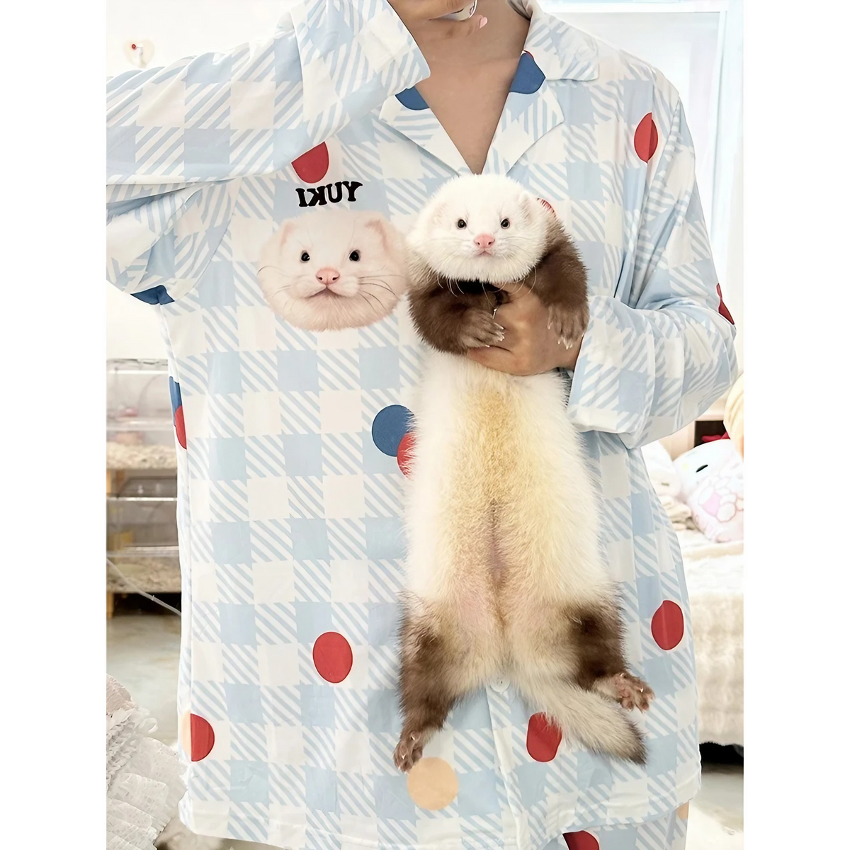 Pyjamas nach Maß mit Haustierporträt