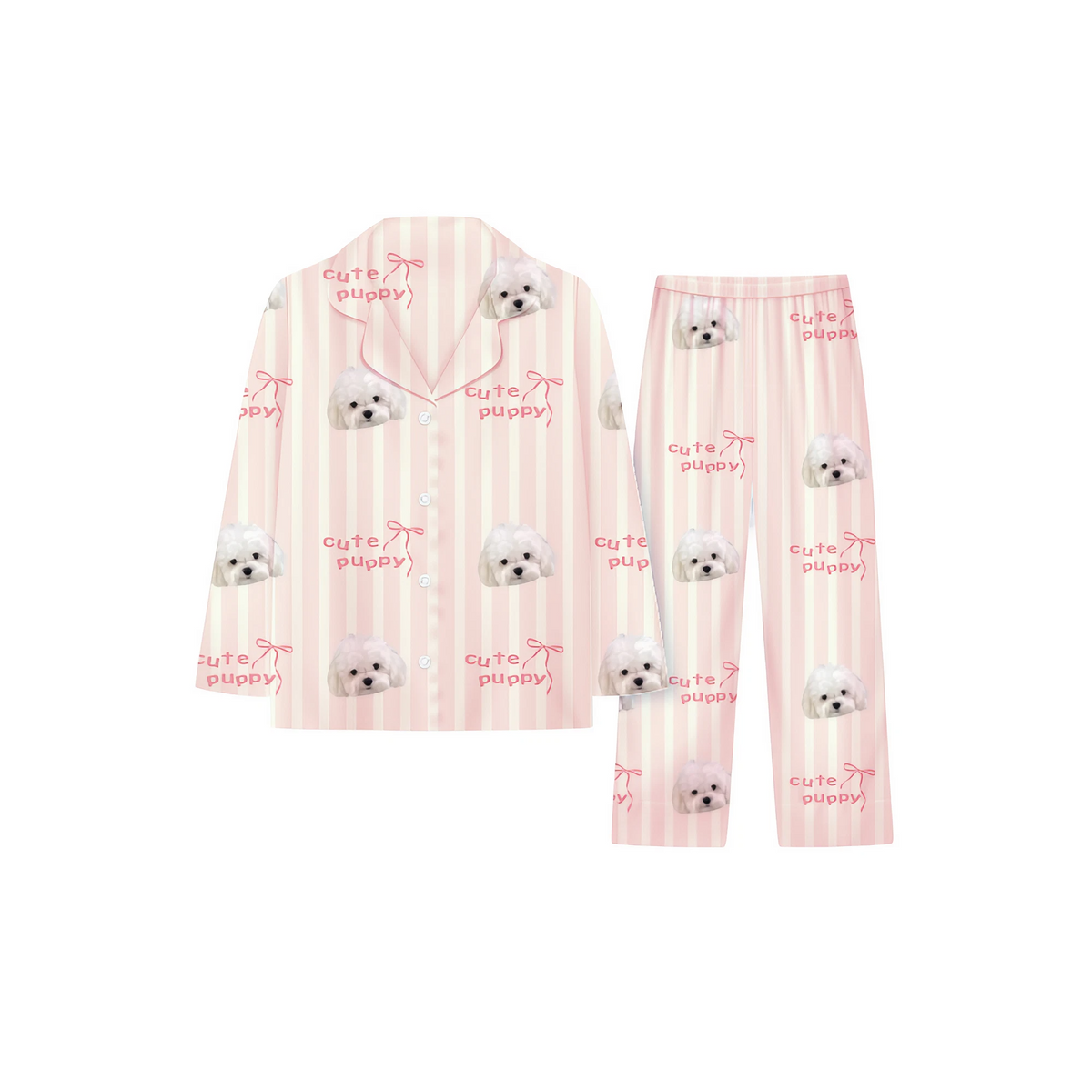 Pyjamas nach Maß mit Haustierporträt
