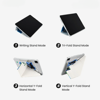 Individuelle magnetische iPad-Hülle mit Haustierporträt