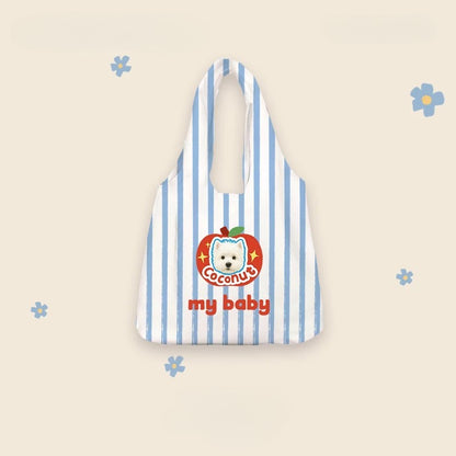 Personalisierte Canva-Tasche mit Haustierporträt