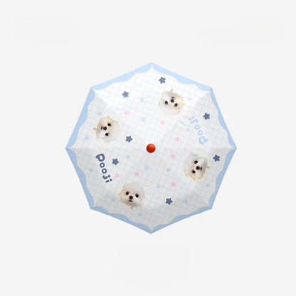Parapluie personnalisé avec portrait d'animal de compagnie