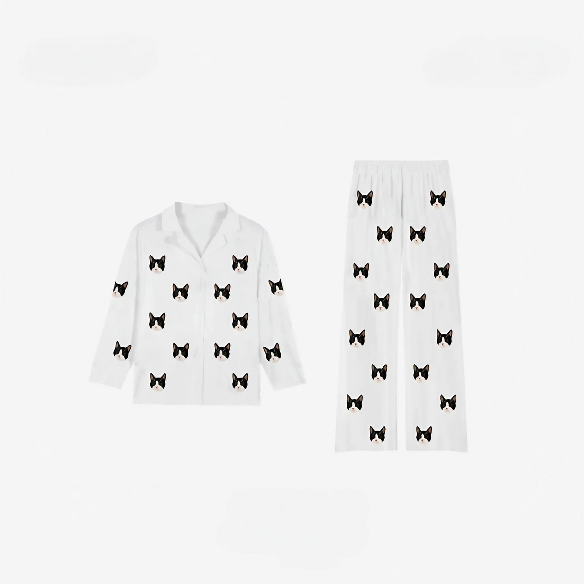 Pyjamas nach Maß mit Haustierporträt