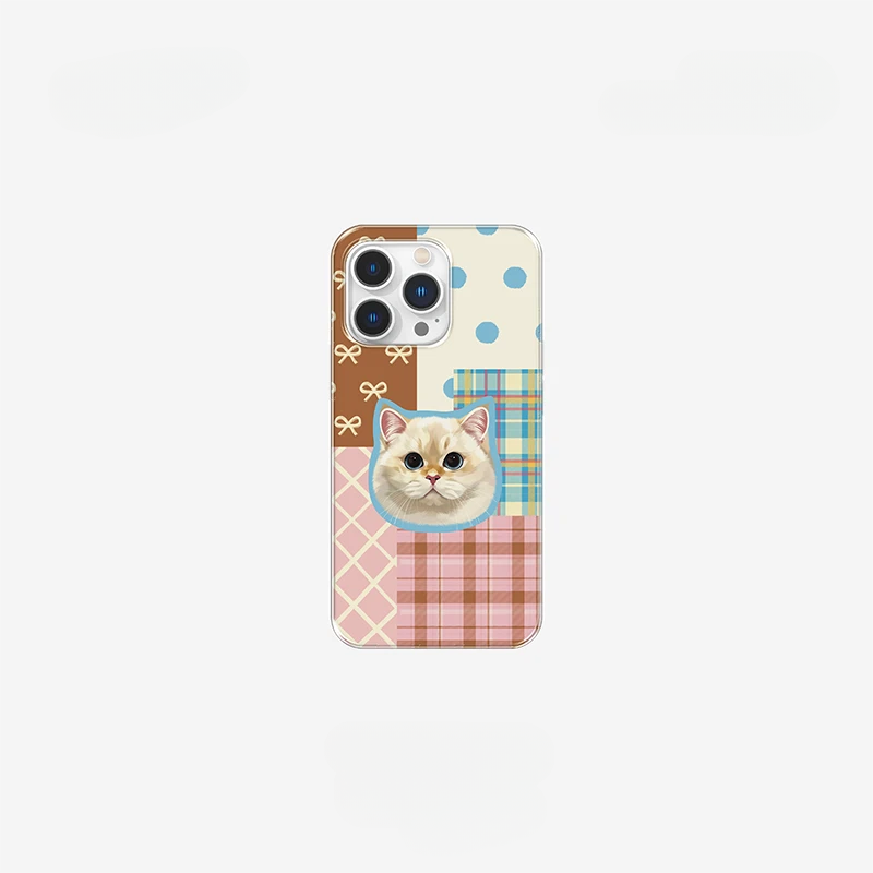 Coque iPhone personnalisée avec portrait d'animal de compagnie