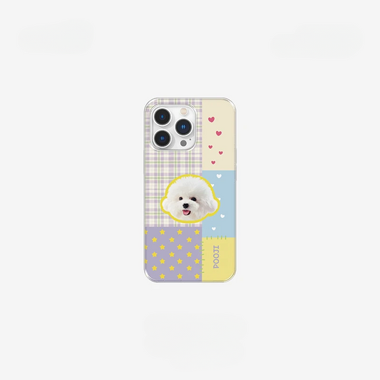 Individuelle iPhone-Hülle mit Haustierporträt