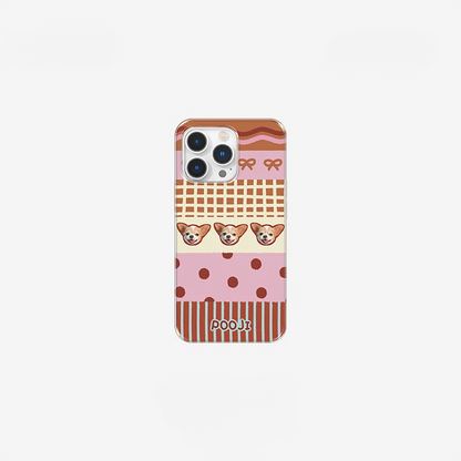 Coque iPhone personnalisée avec portrait d'animal de compagnie